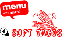 menu 4: soft tacos